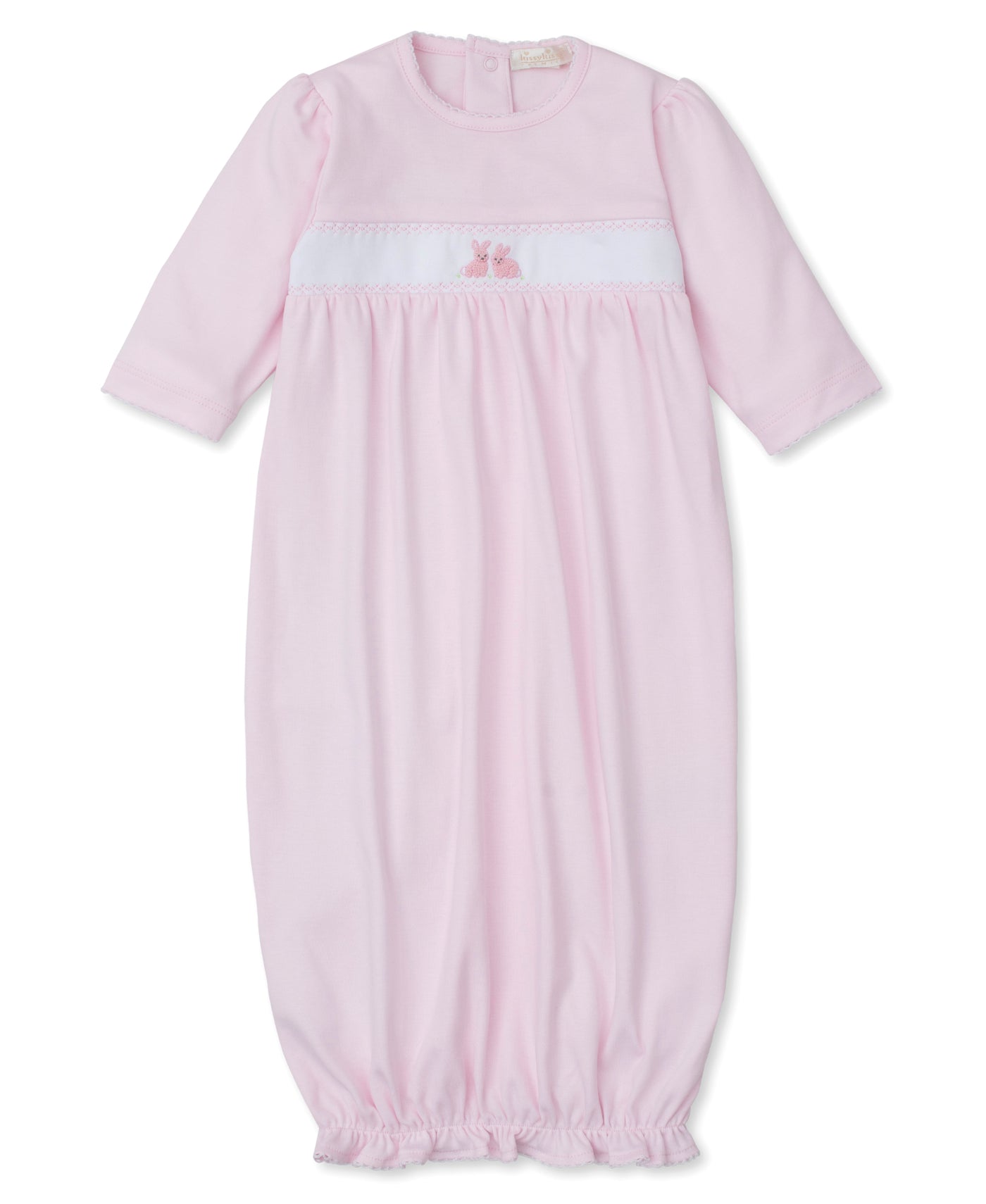 Pink Cottontail Gown w/ Hand Embroidery - Premier