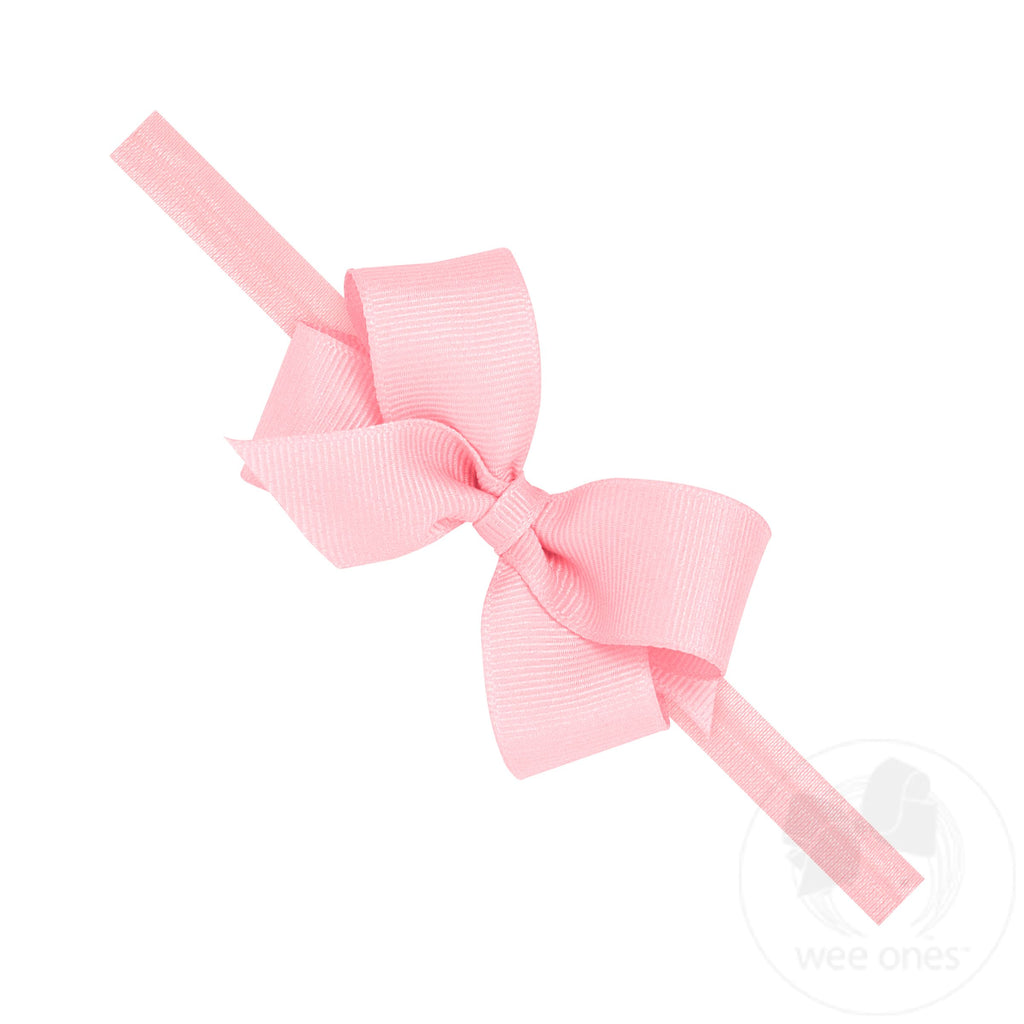 Pink Mini Bow and Matching Band