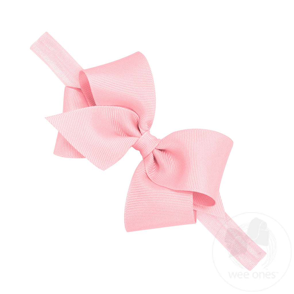 Pink Small Bow and Matching Band