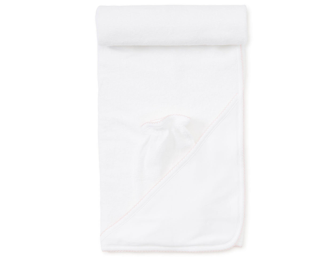 Kissy Basic Towel w/ Mitt - Pink