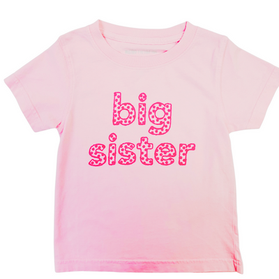 Pink Big Sister T-Shirt