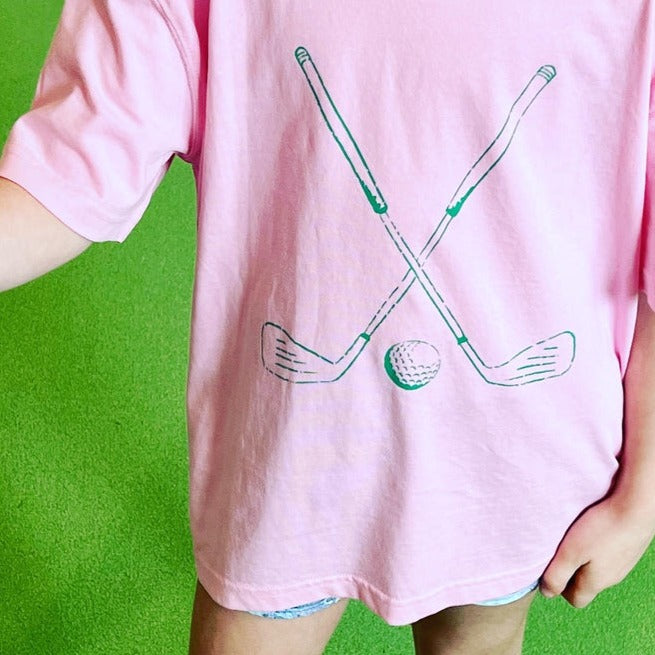 Pink Golf T-Shirt