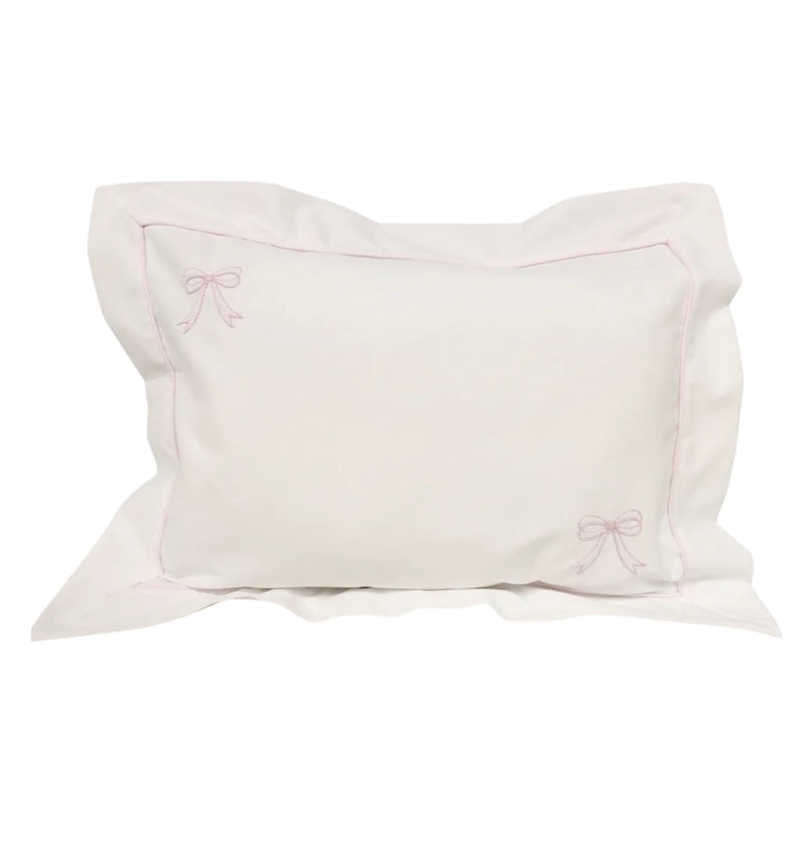 Pink Bow Pillow w/ Insert