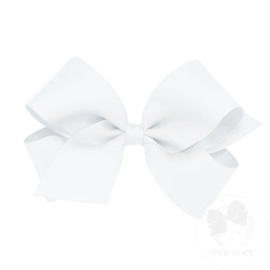 White Classic Bow