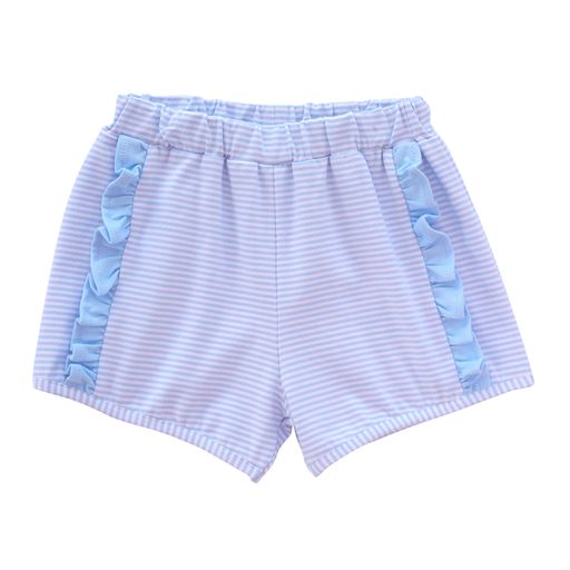 Hadley Shorts - Light Blue Stripe